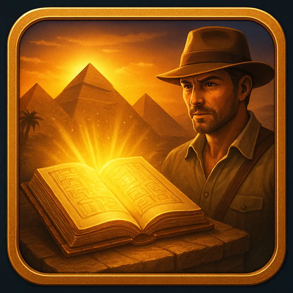 Book Of Dead slot game cover art